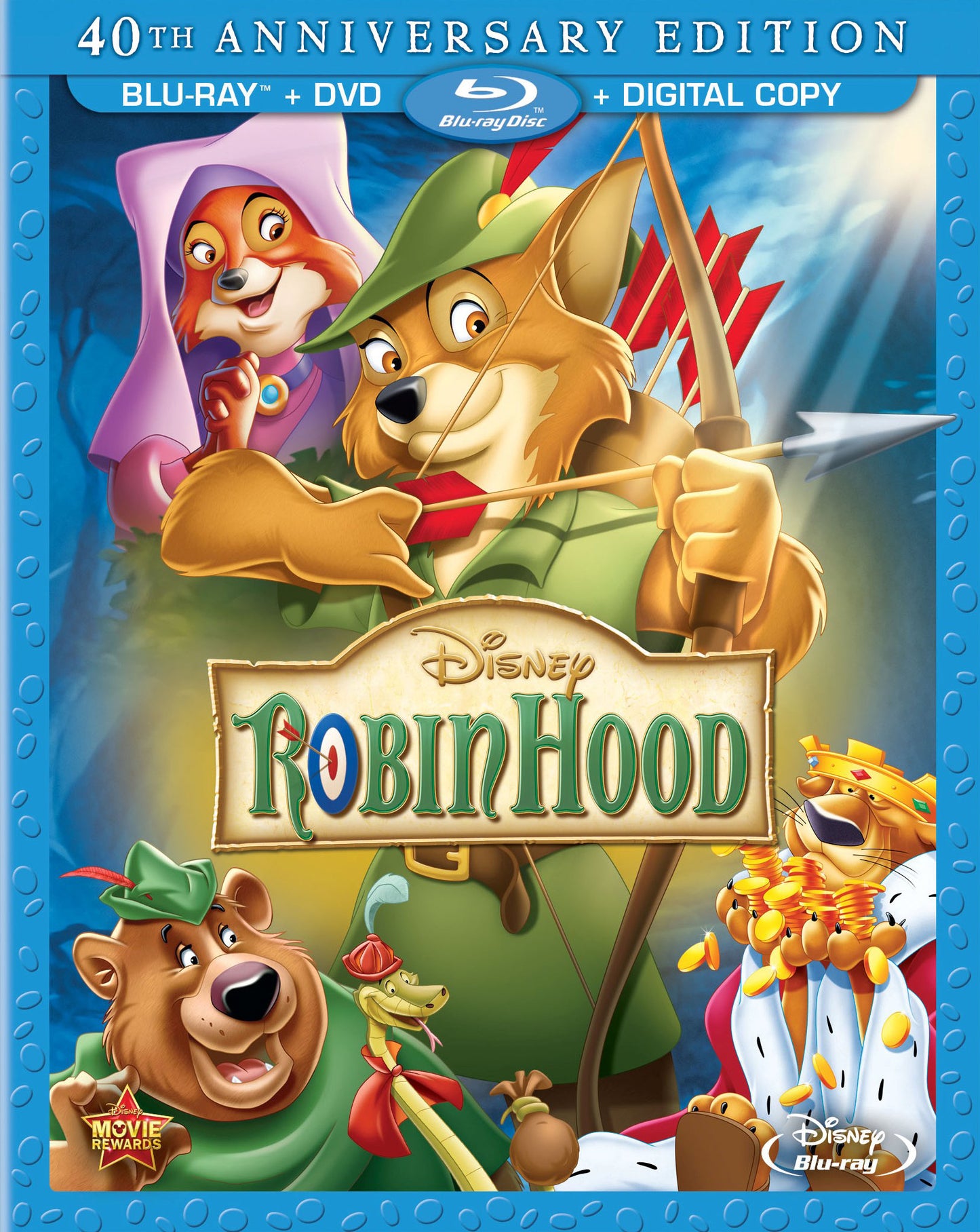 Robin des Bois Blu-ray Edition 40ème Anniversaire + DVD _VF US Import Free