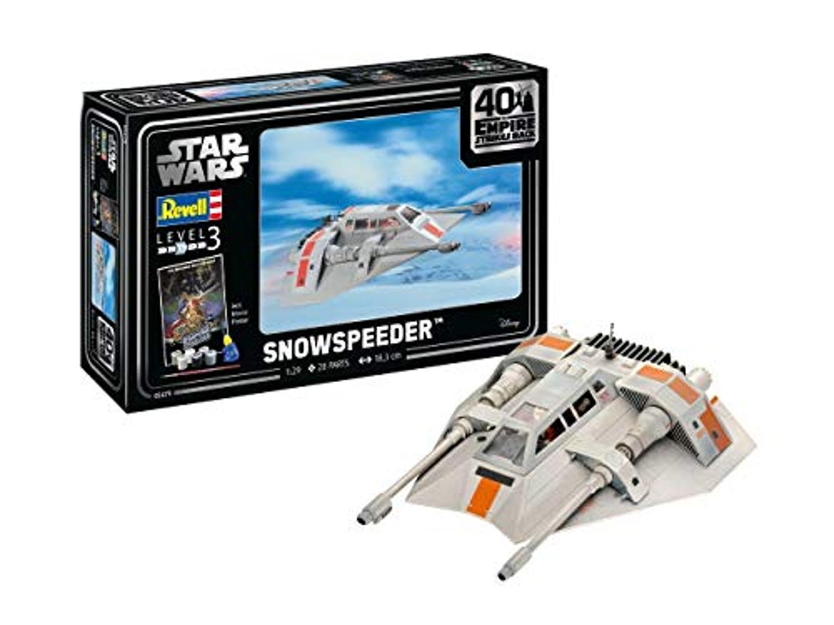 Star Wars Maquette1/28 Revell-5679, Snowspeeder modélisme Non laqué