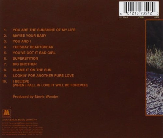 Stevie Wonder - Talking Book - CD - visuel 2
