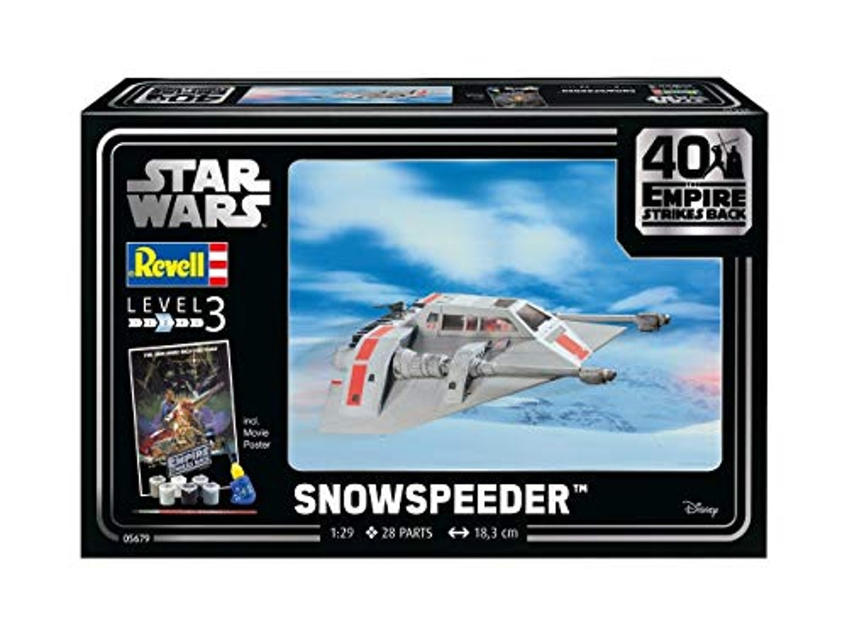Star Wars Maquette1/28 Revell-5679, Snowspeeder modélisme Non laqué