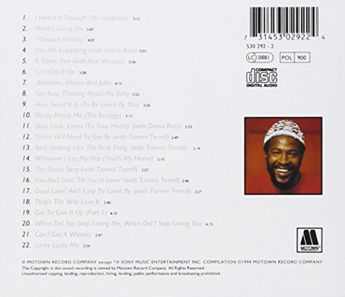 The Very Best Of Marvin Gaye Marvin Gaye CD, Album
