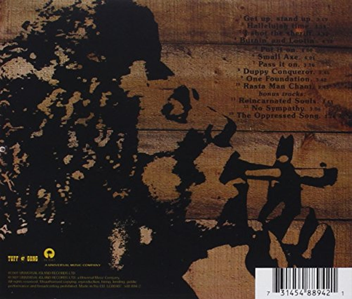 Burnin' Bob Marley & The Wailers ____CD