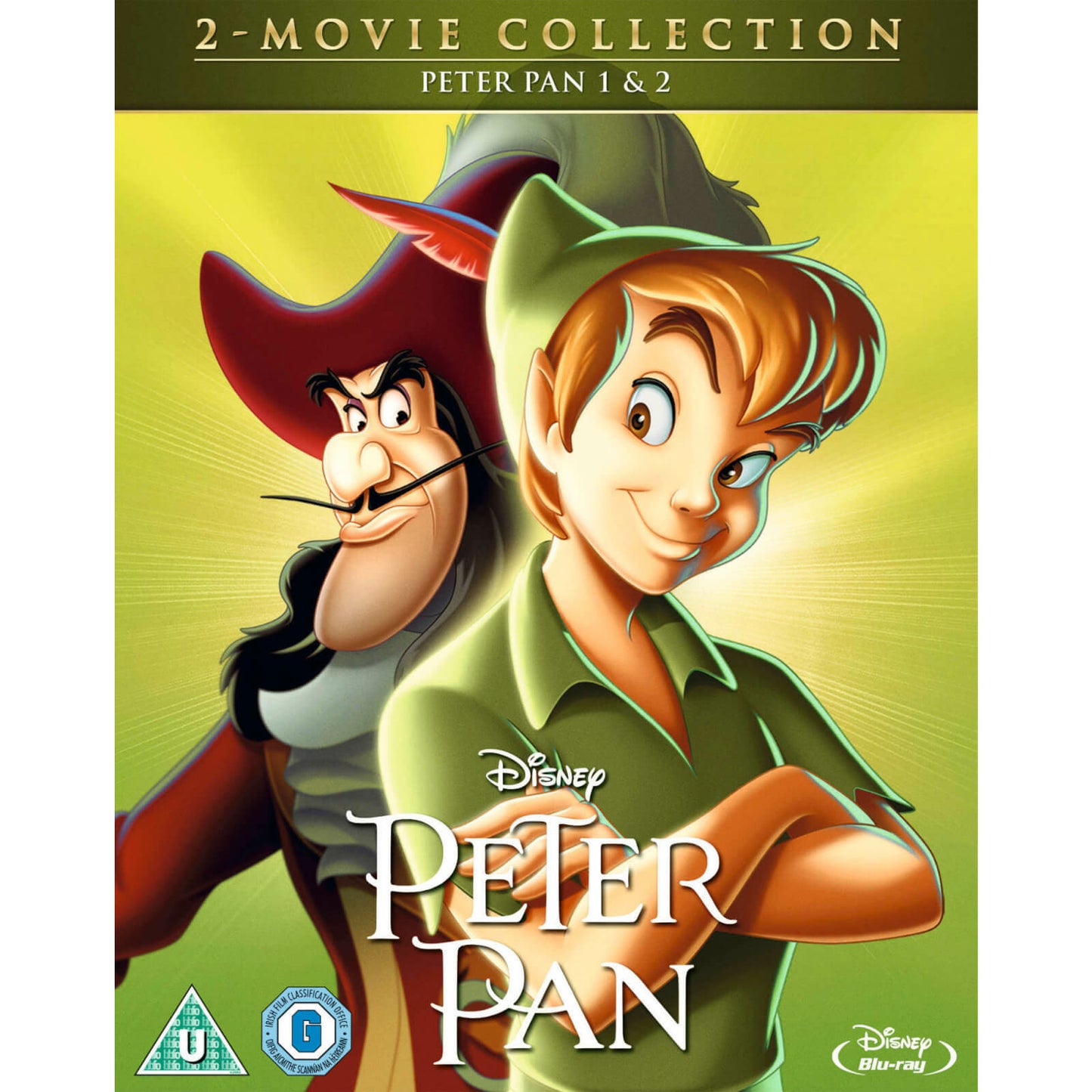 Peter Pan/Pan 2 : Retour au Pays imaginaire Collection 2 films Blu-ray région Libre