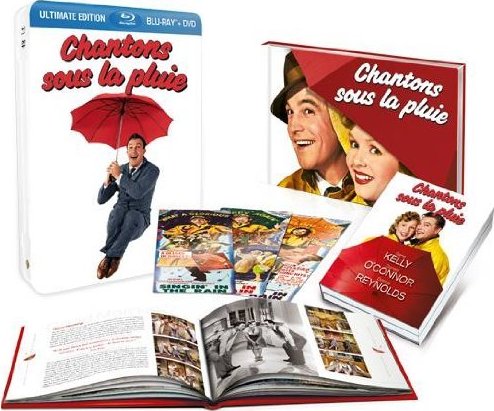 Singin' in the Rain Blu-ray MetalPak Chantons sous la pluie 2012 Gene Kelly B
