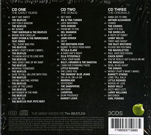 The Beatles 4 X CD Album (A Journey Through The Inner World Of The Beatles)The Many Faces Of