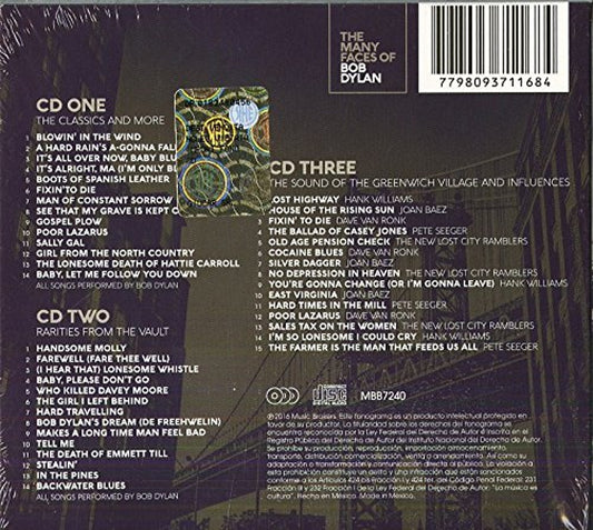 Artistes divers - The Many Faces Of Bob Dylan - 3 CD - visuel 2