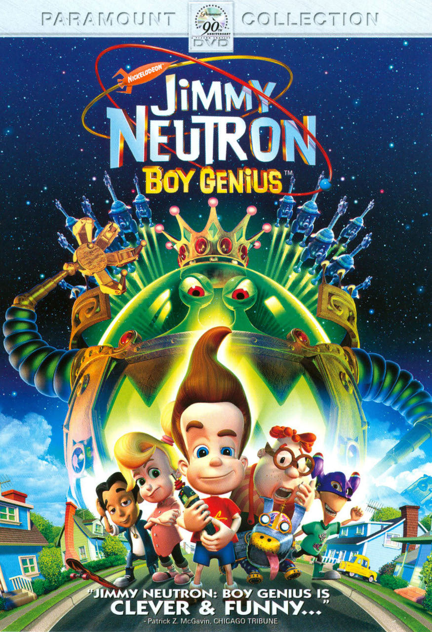 Jimmy Neutron : Boy Genius DVD Paramount Collection 2002 Région 1