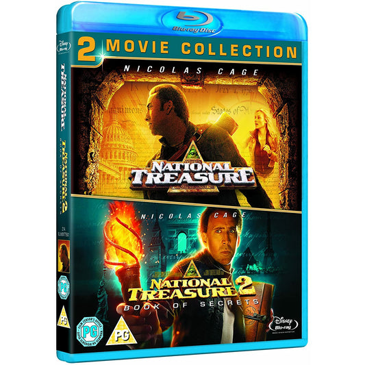 Benjamin Gates - Collection 2 films (2004-2007) - Blu-ray - Zone A + Zone B - vue 3