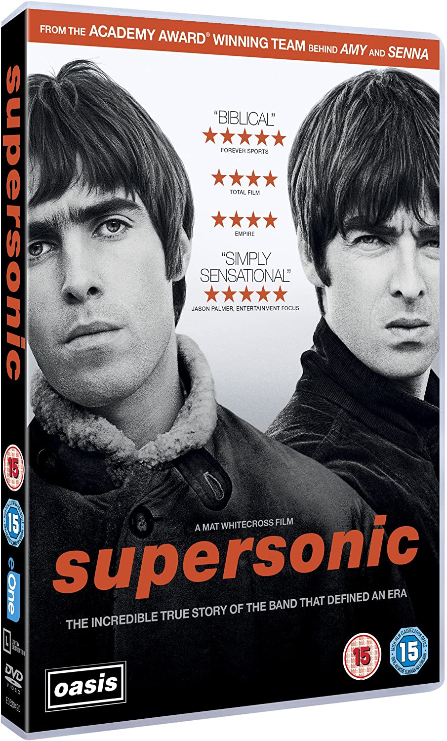 Oasis 2  DVD  Mat Whitecross – Oasis: Supersonic _ Sans région