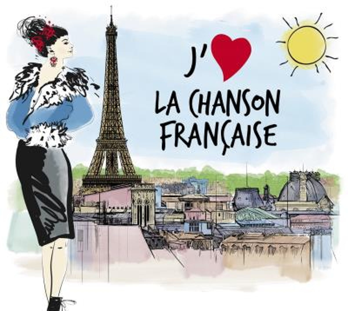 J'aime la Chanson Francaise 5 x CD, Compilation Divers Artistes