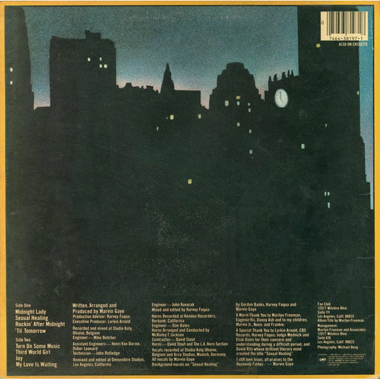 Marvin Gaye - Midnight Love - Vinyle - visuel 2
