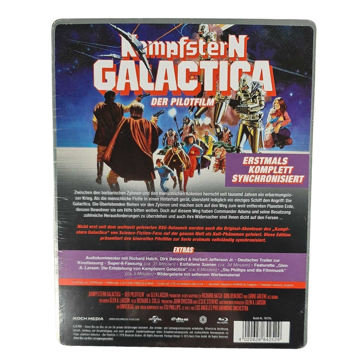 Battlestar Galactica : 1978 Blu-ray SteelBook Richard A. Colla 2015 Region B