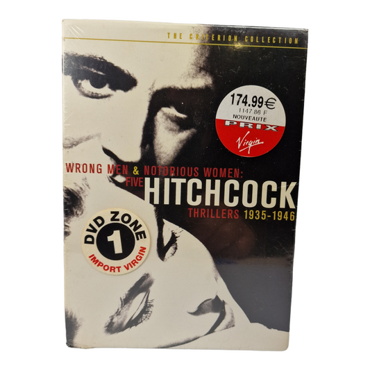 Hitchcock - Criterion Collection 5 films (1935-1946) - Coffret DVD - Zone 1 - vue 2