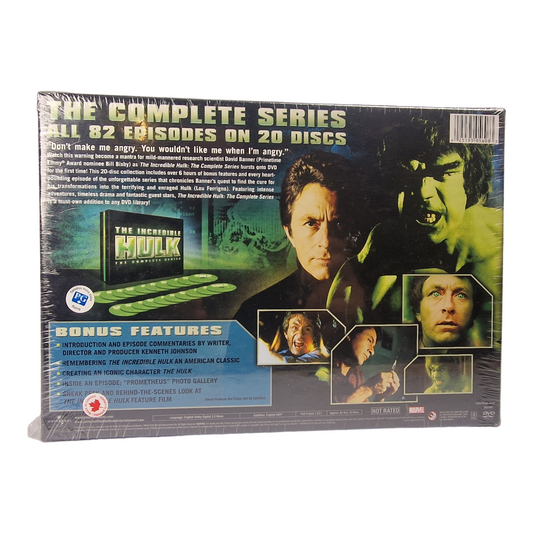 L’Incroyable Hulk - Intégrale (1977-1982) - Coffret DVD - Zone 1 - vue 3
