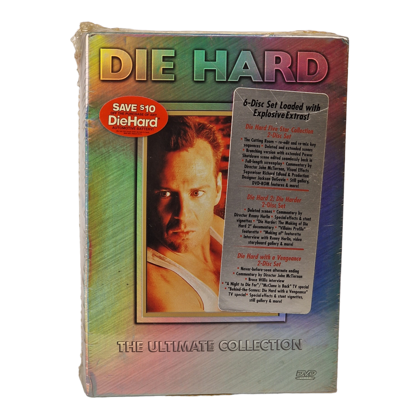 Die Hard : l'ultime collection DVD ___ 3 x Films US Import Zone 1 VO Neuf