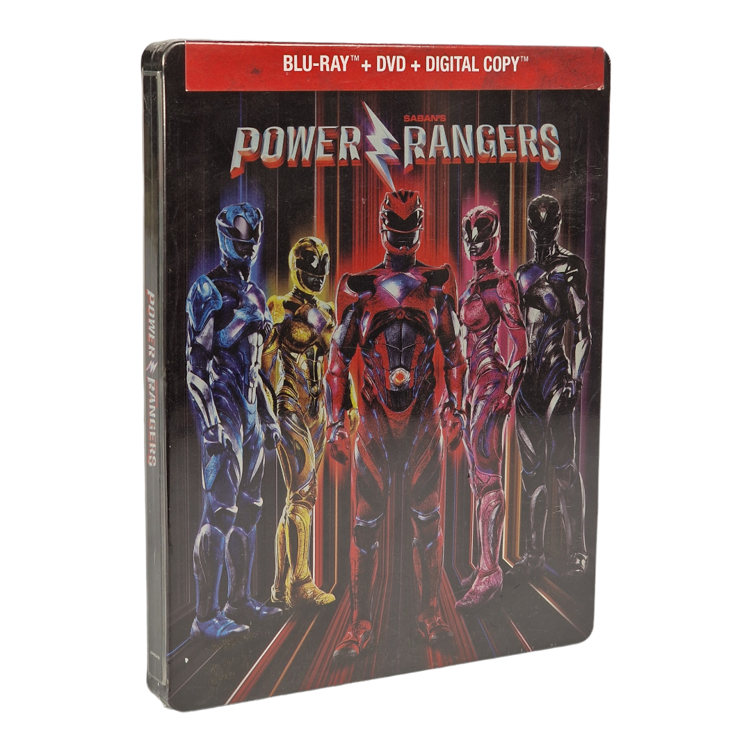Power Rangers SteelBook Blu-ray + DVD + Digital HD Dacre Montgomery Region A