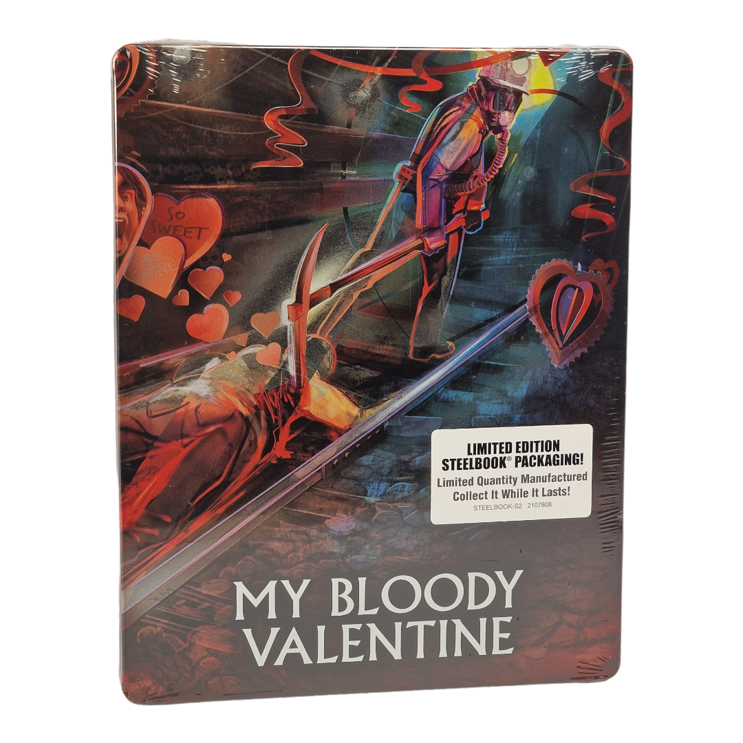 My Bloody Valentine 1981 Remasterisé Blu-ray SteelBook 1 Film,2 coupes Zone A
