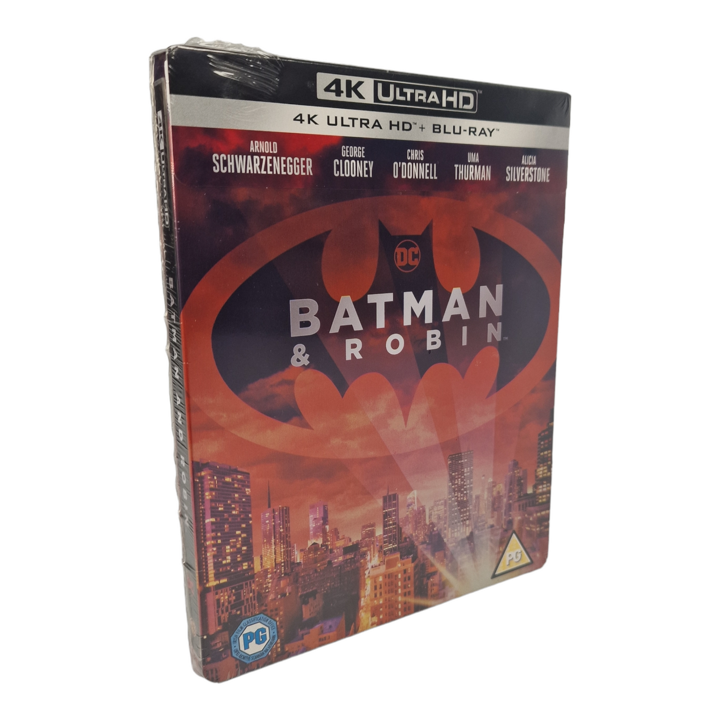 Batman & Robin 4K Ultra HD +Blu-ray SteelBook Zavvi Exclusif 2019 Zone Libre