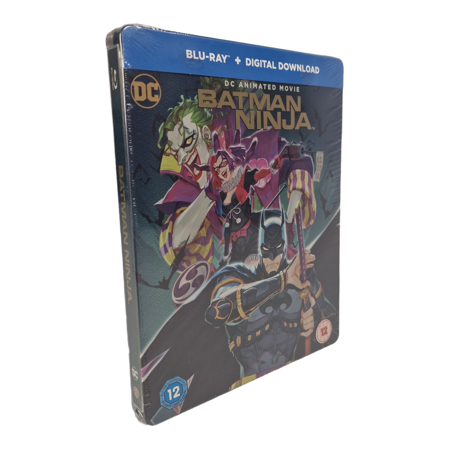 Batman Ninja steelbook Blu-ray: Roger Craig.Smith Junpe Mizusaki 2018 Zone B