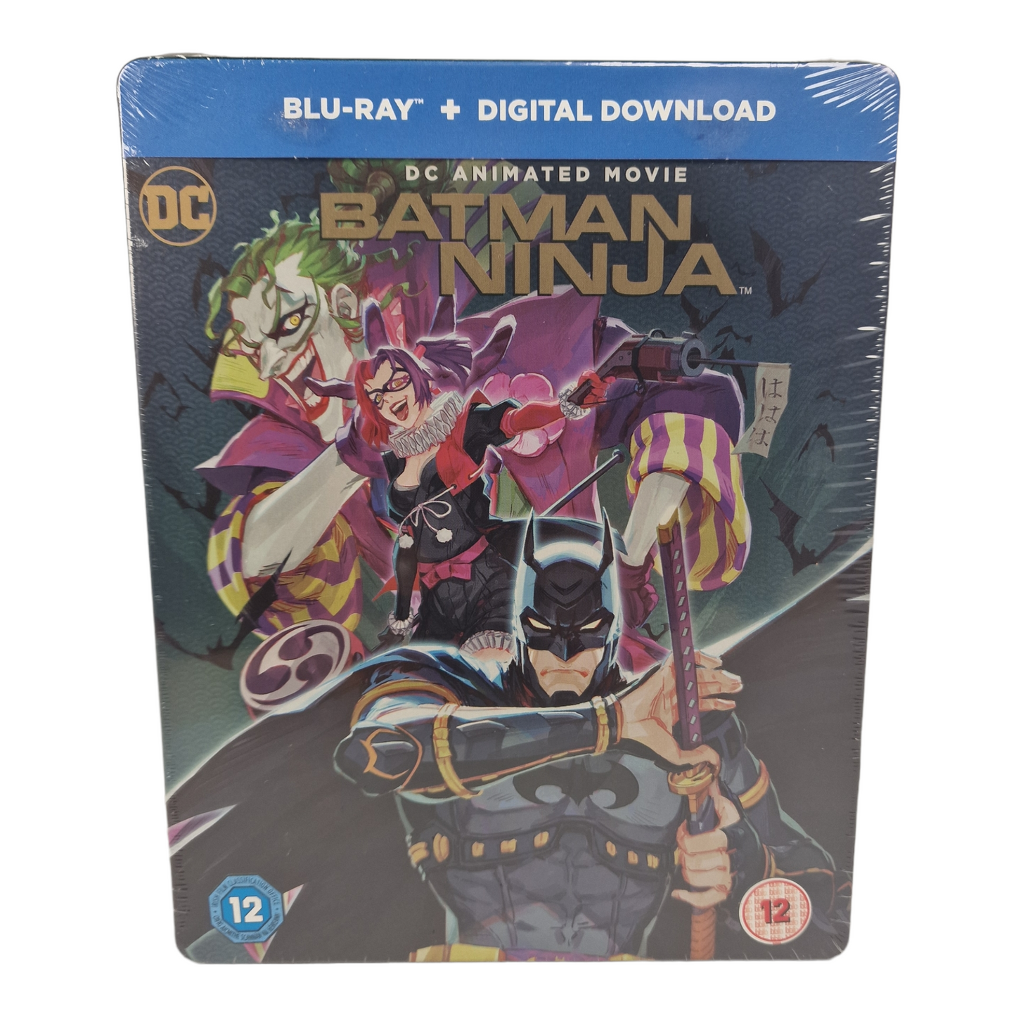 Batman Ninja steelbook Blu-ray: Roger Craig.Smith Junpe Mizusaki 2018 Zone B