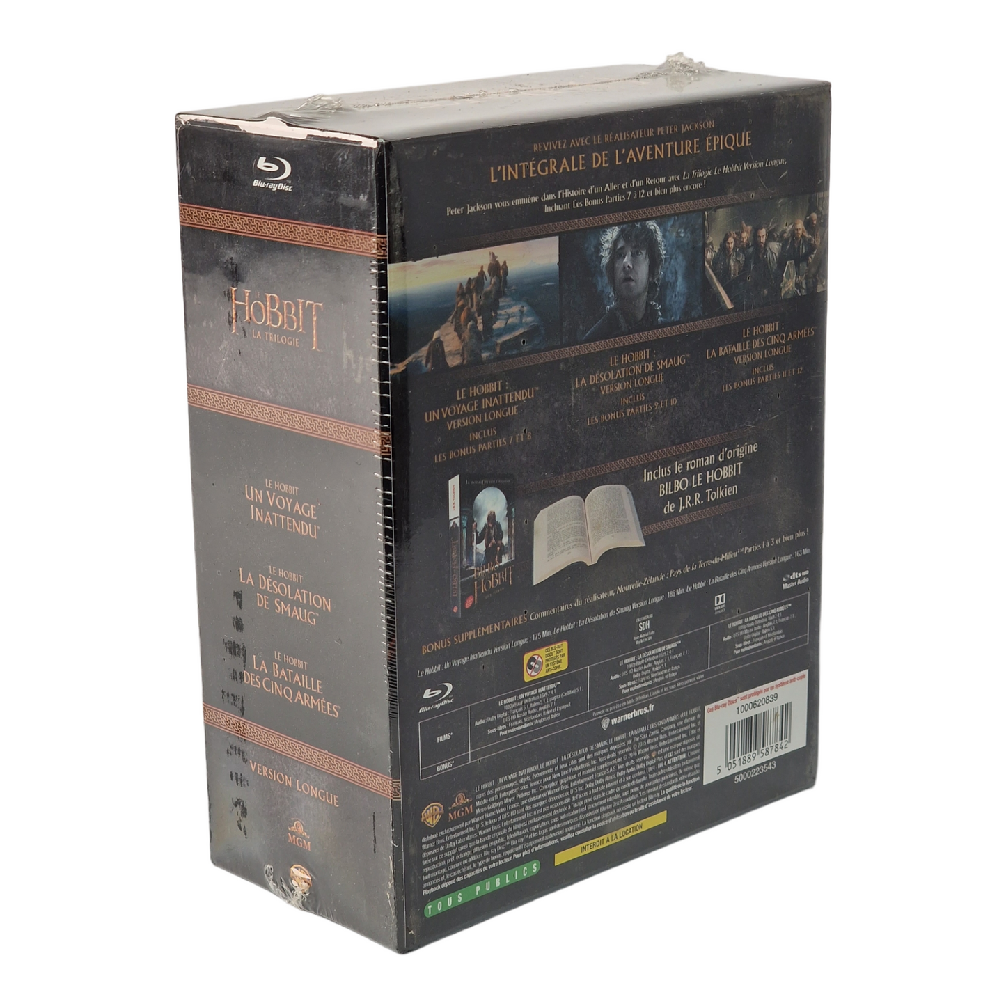 Le Hobbit La Trilogie Blu-ray Coffret  Edition Limité Spéciale Fnac Zone B