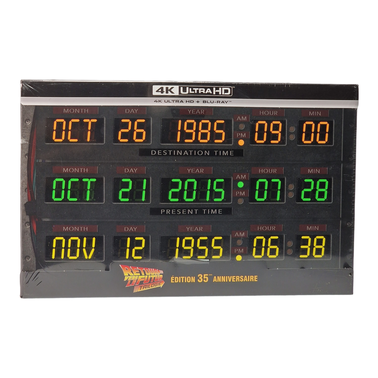 Retour vers le futur : L'ultime trilogie 4K Blu-ray Edition collector du 35ème anniversaire