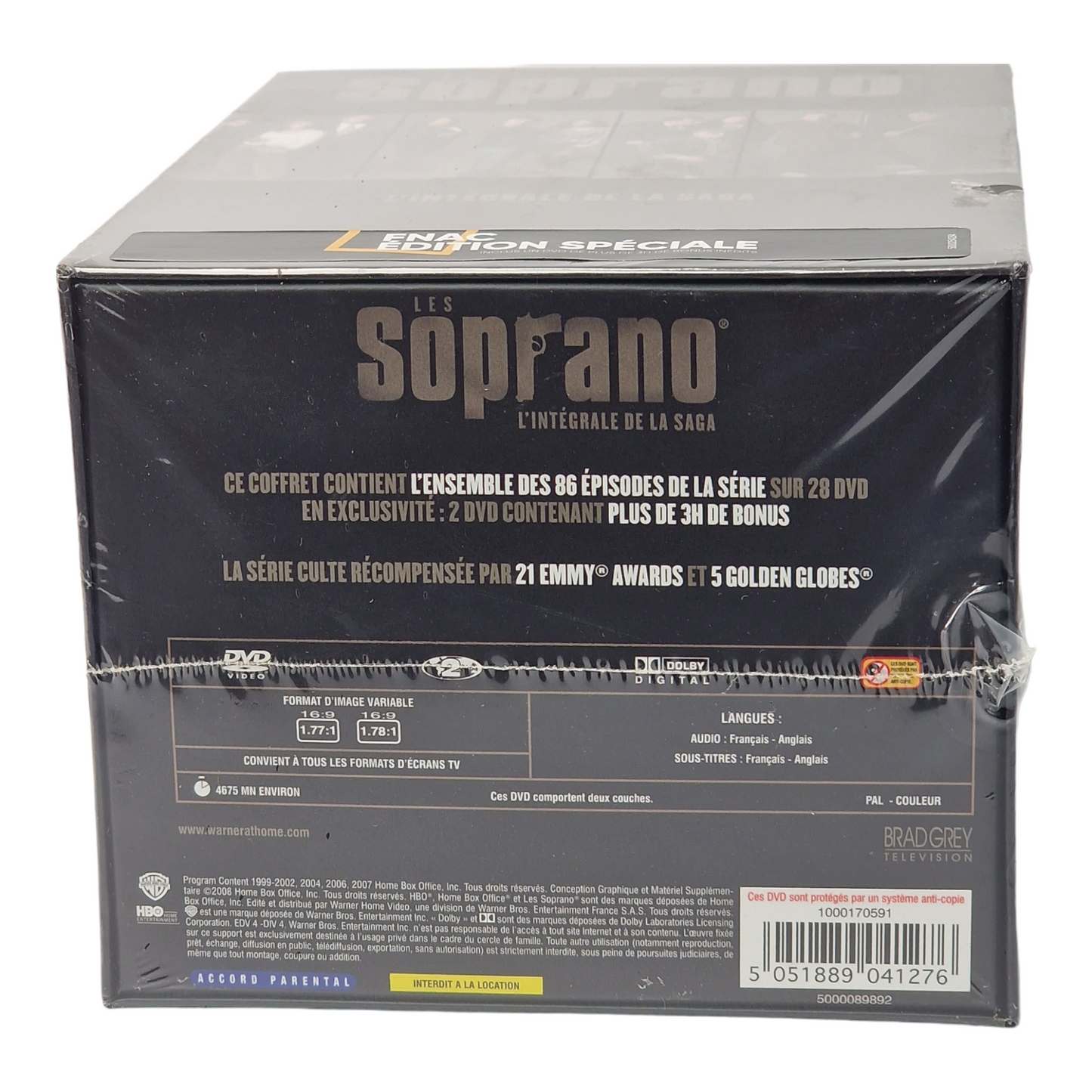 Les Sopranos L'integrale de la saga- l'intégrale  Coffret -30__ DVD zone 2
