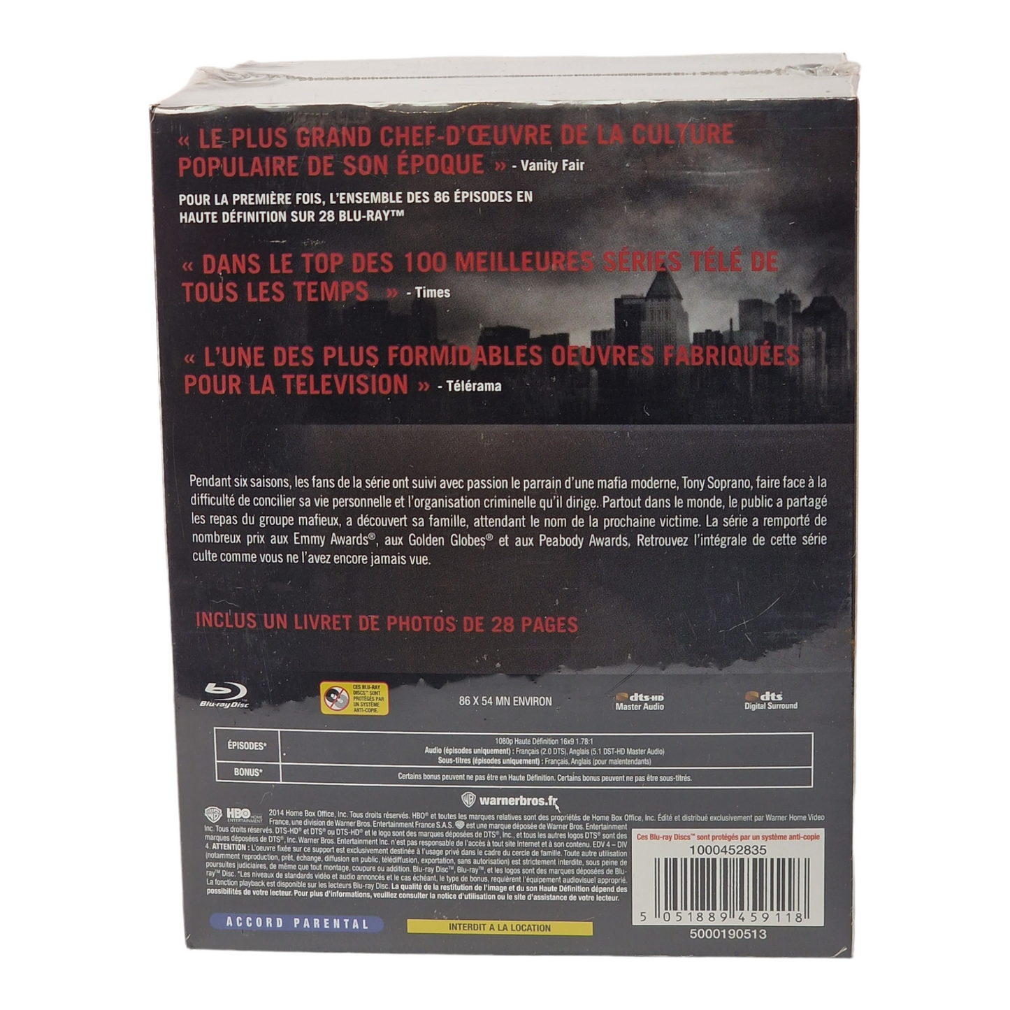 Les Sopranos Blu-ray Coffret L'integrale de la saga- 7 Seasons