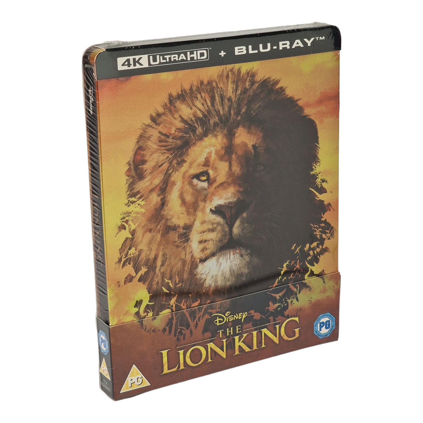 Le Roi Lion Film 4K Ultra HD + Blu-ray Steelbook Zavvi Disney 2018 Region B