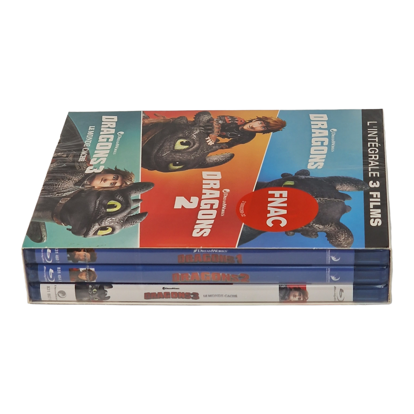 Dragons : Collection de 3 films Blu-ray Zone 2 VF