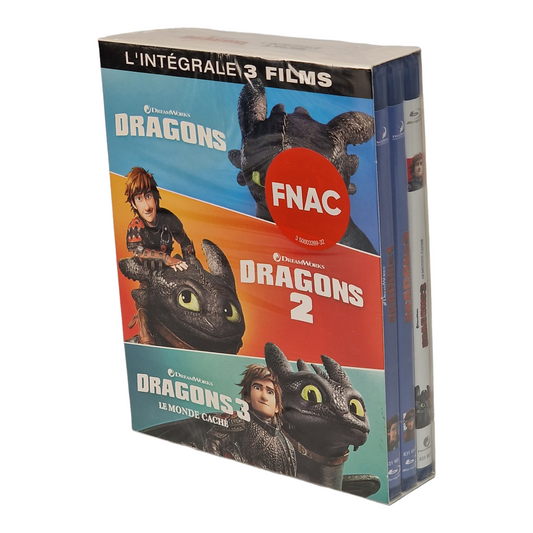 Dragons : Collection de 3 films Blu-ray Zone 2 VF