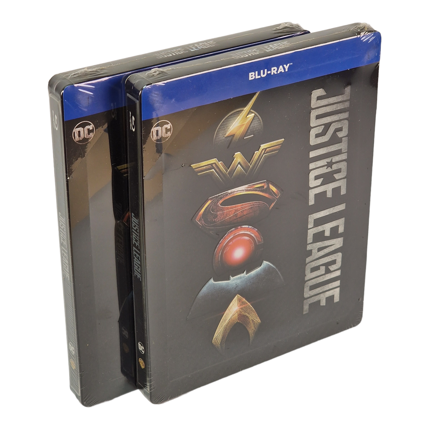 Justice League Zack Snyder Blu-ray SteelBook Débossé Ben Affleck B