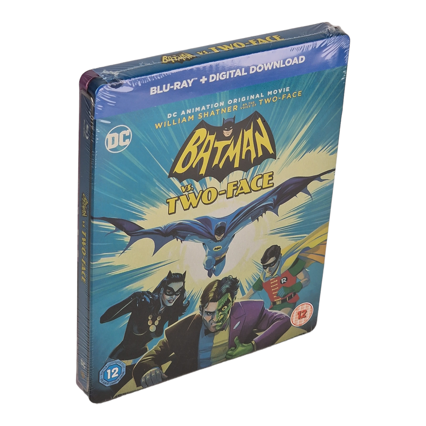 Batman vs. Two-Face Blu-ray Steelbook Zavvi Édition Limitée 2017 Region Libre