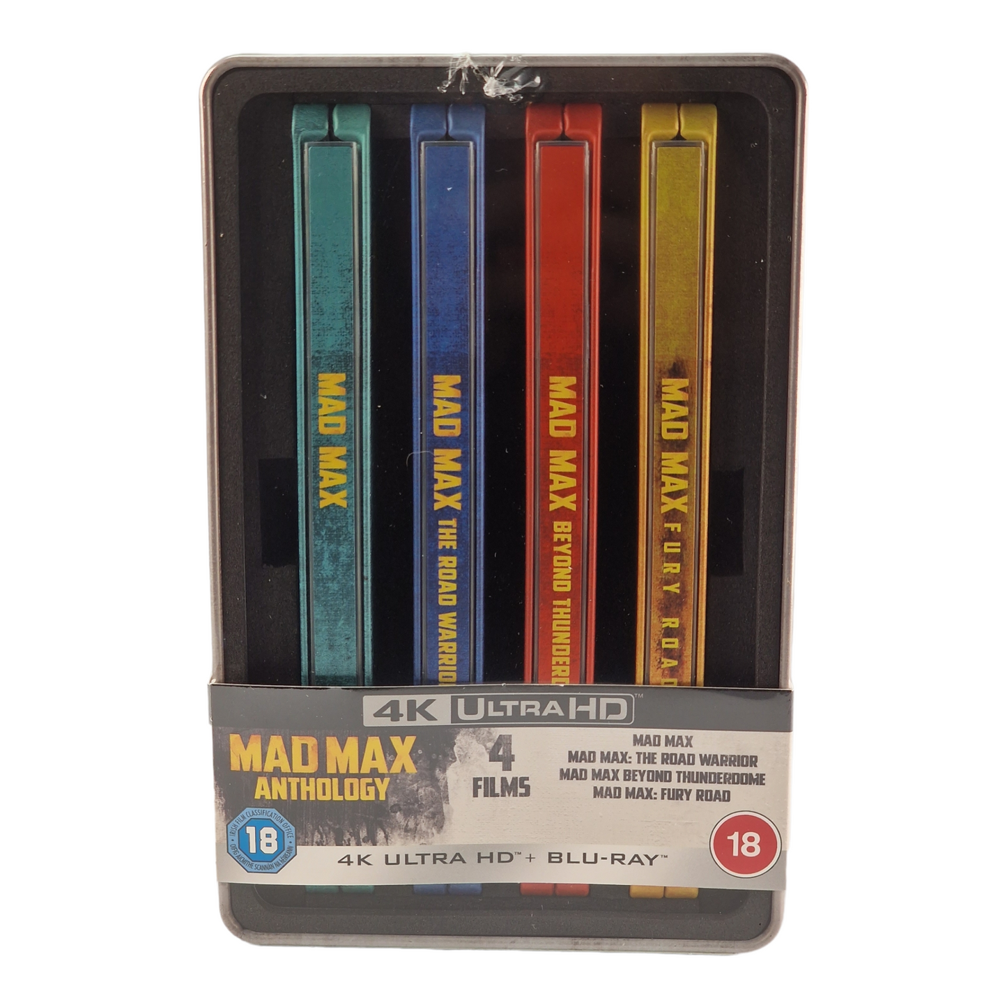 Mad Max Anthology 4K Blu-ray SteelBook exclusif Zavvi  Region Free___VO