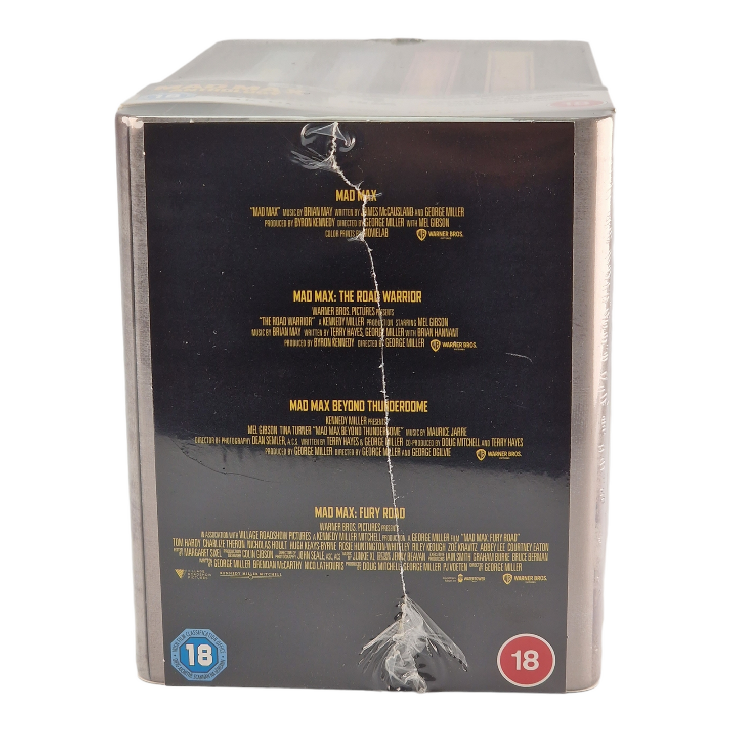 Mad Max Anthology 4K Blu-ray SteelBook exclusif Zavvi  Region Free___VO