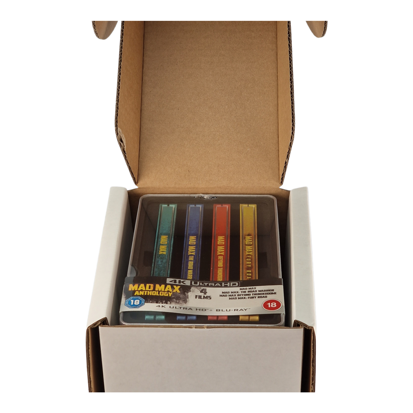 Mad Max Anthology 4K Blu-ray SteelBook exclusif Zavvi  Region Free___VO