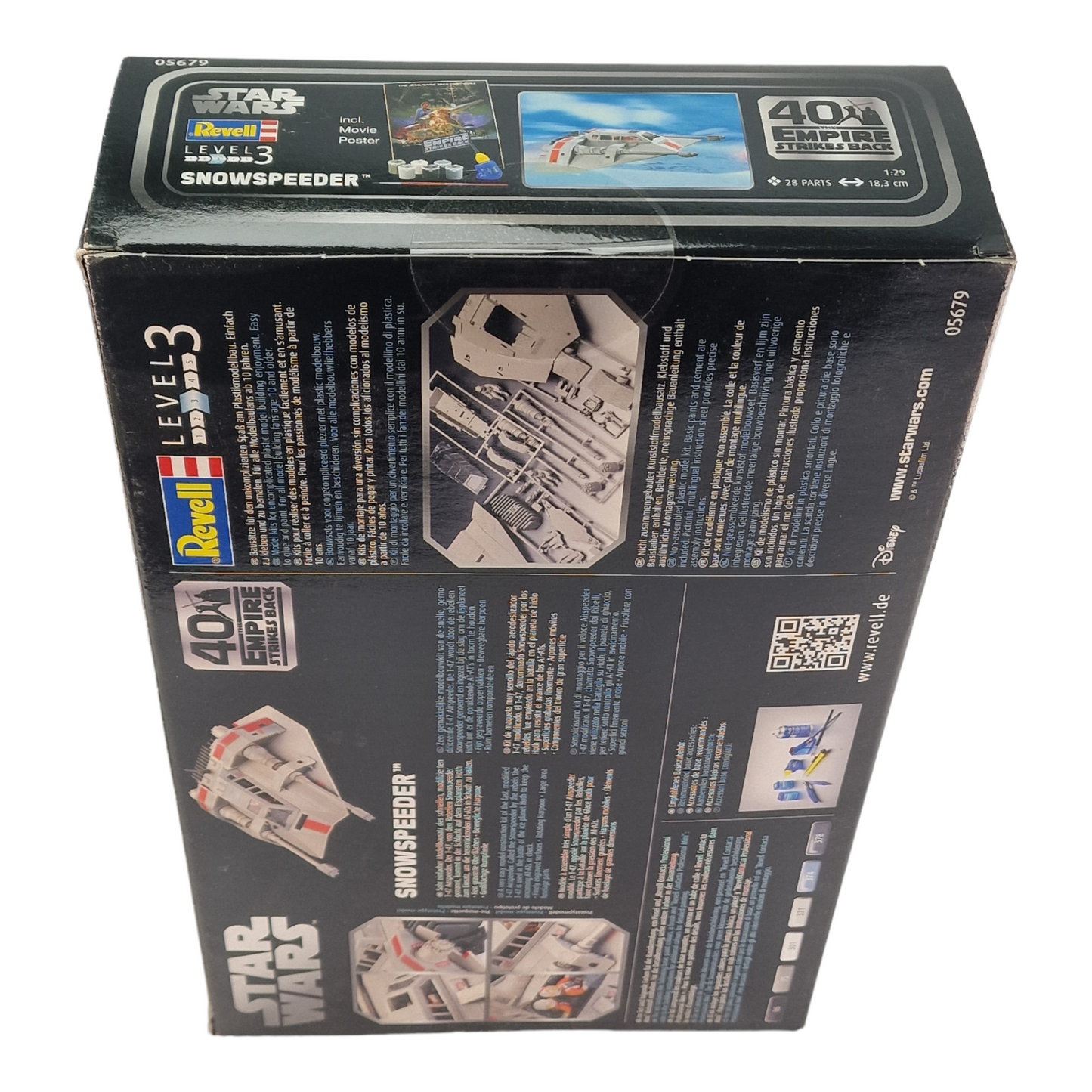Star Wars Maquette1/28 Revell-5679, Snowspeeder modélisme Non laqué