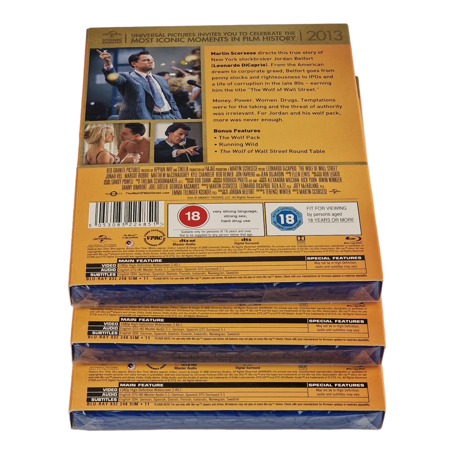 The Wolf of Wall Street Exclusivité HMV / Moments emblématiques Zone B __ VF