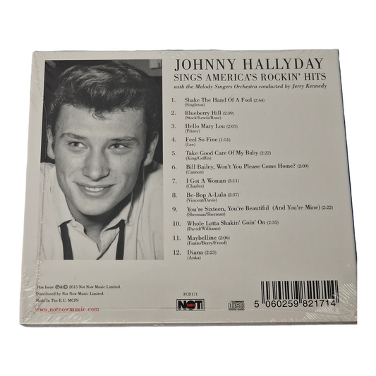Johnny Hallyday - Sings America's Rockin' Hits - CD - visuel 3