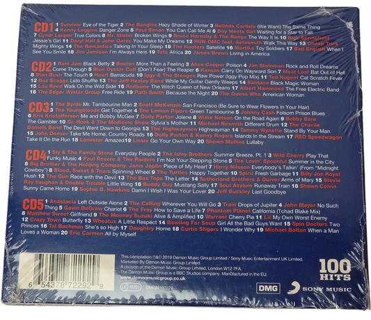 Artistes divers - 100 Hits American Anthems - 5 CD - visuel 3
