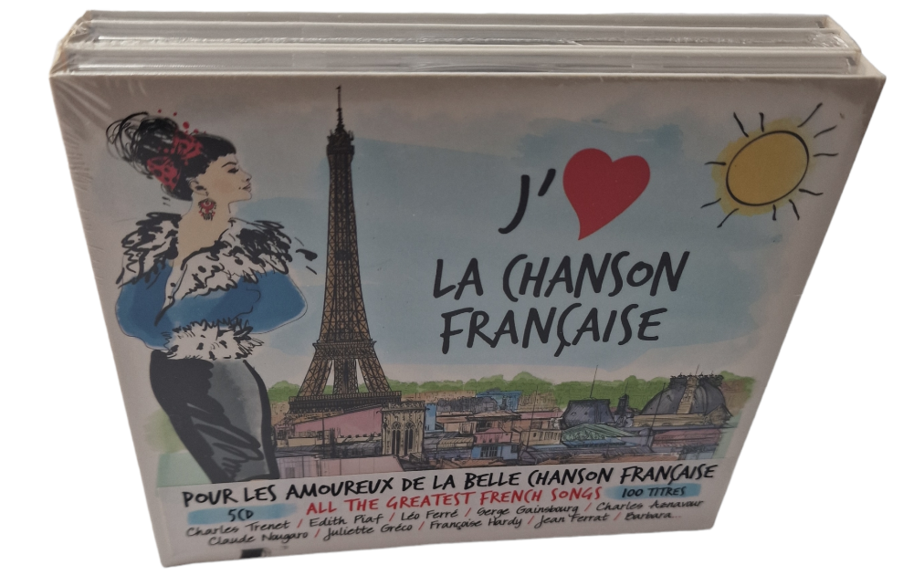 J'aime la Chanson Francaise 5 x CD, Compilation Divers Artistes
