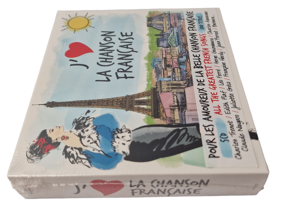 J'aime la Chanson Francaise 5 x CD, Compilation Divers Artistes