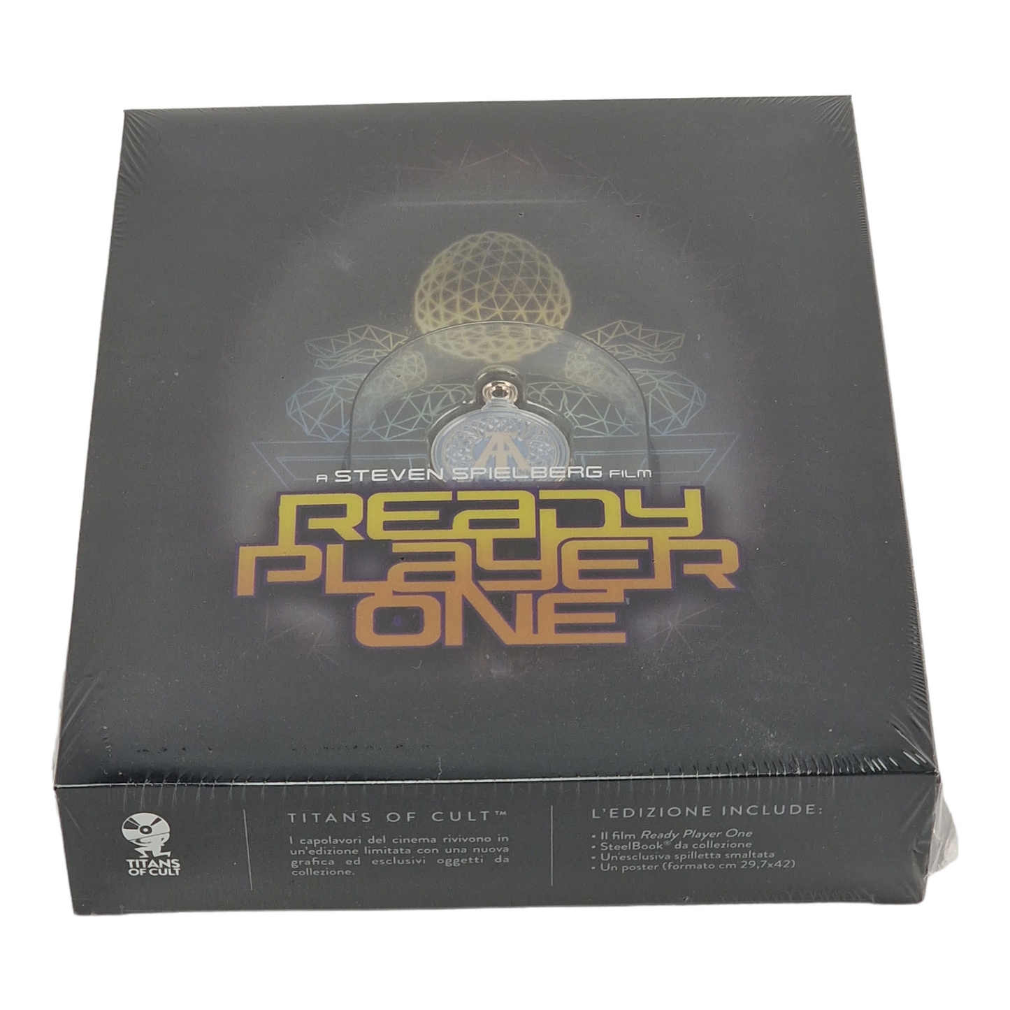 Ready Player One 4K Ultra HD Blu-ray + Blu-ray SteelBook Titans of Cult Zone B