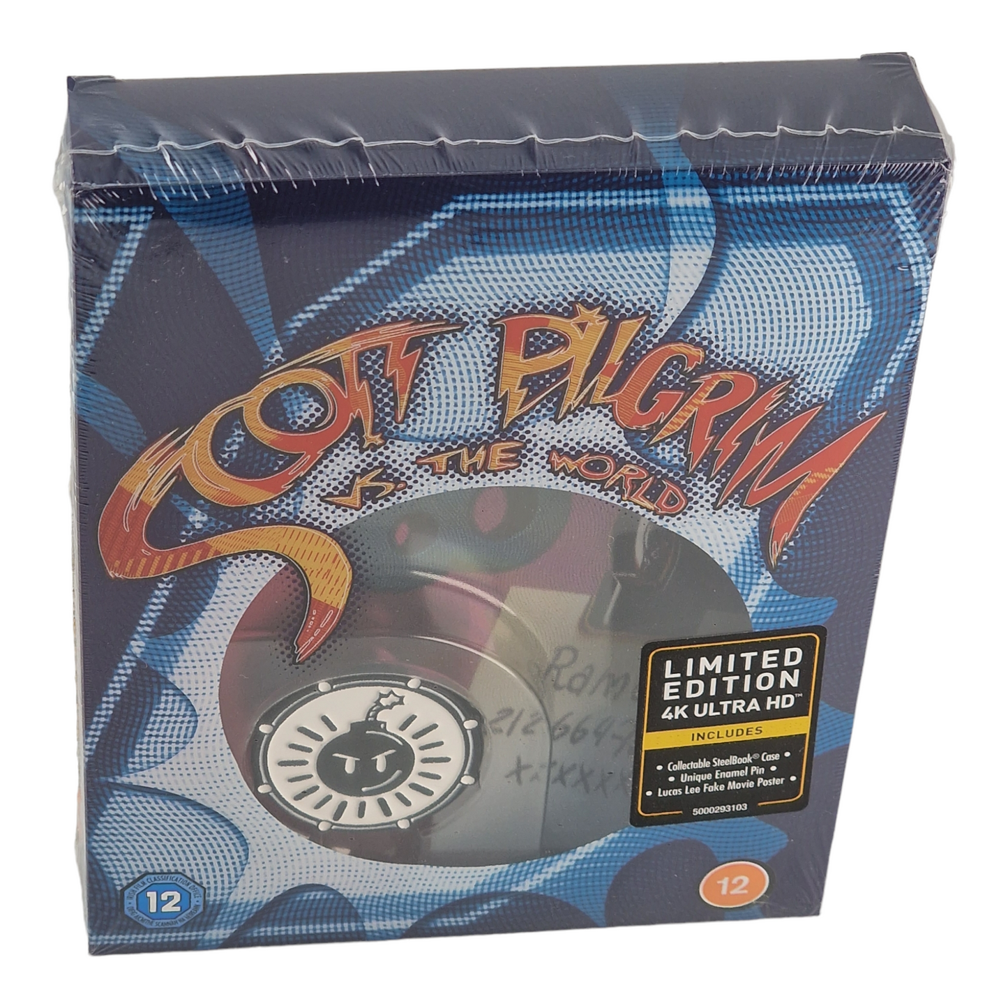 Scott Pilgrim vs.the World 4K Ultra HD Blu-ray SteelBook Titans of Cult Zone B