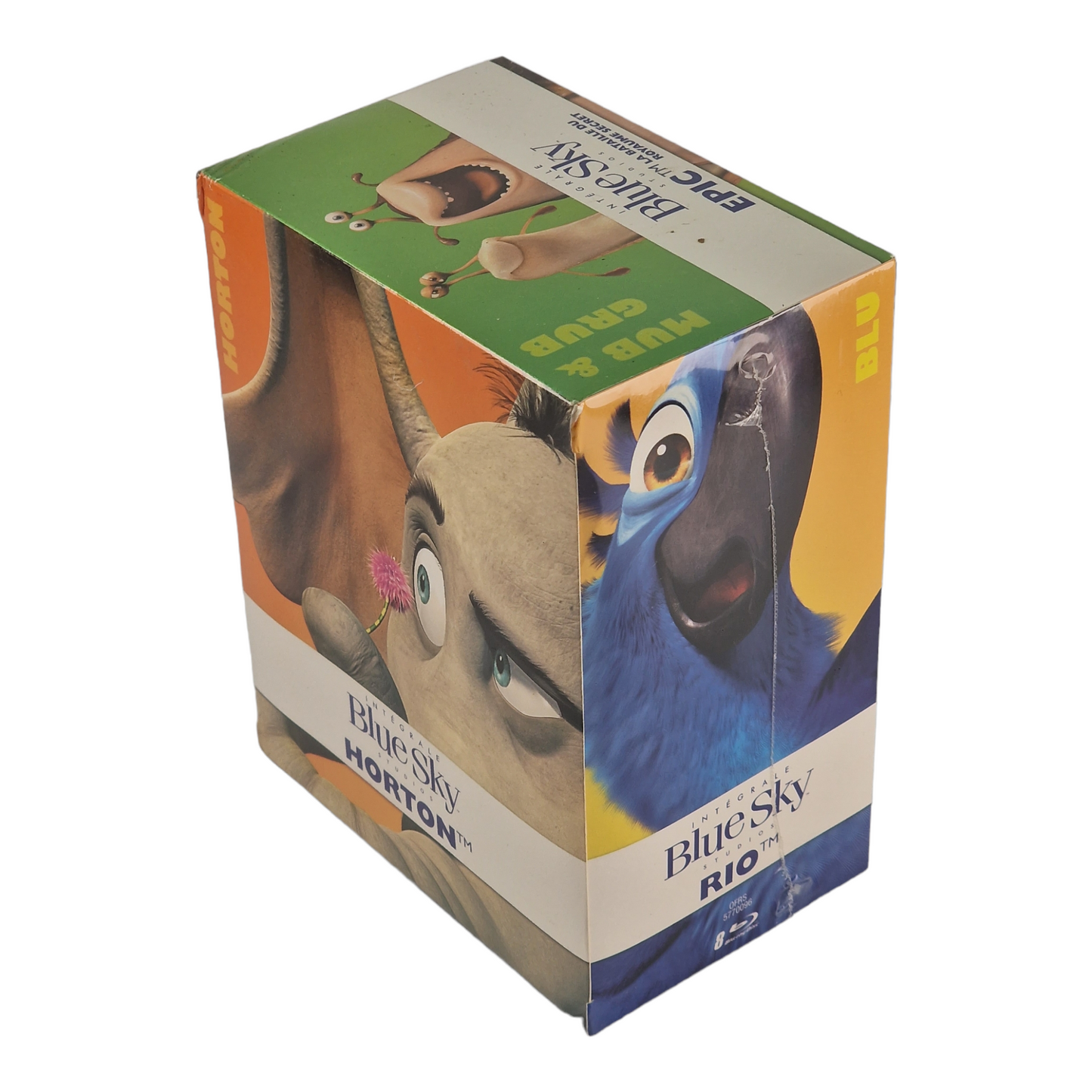 Blue Sky :Blu-ray L'intégrale des 8 films Animation Blu-ray Zone libre ____FR
