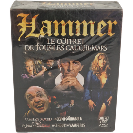 Hammer Blu-ray 4 films Le Coffret de tous les Cauchemars 2014 Peter Sasdy Zone B