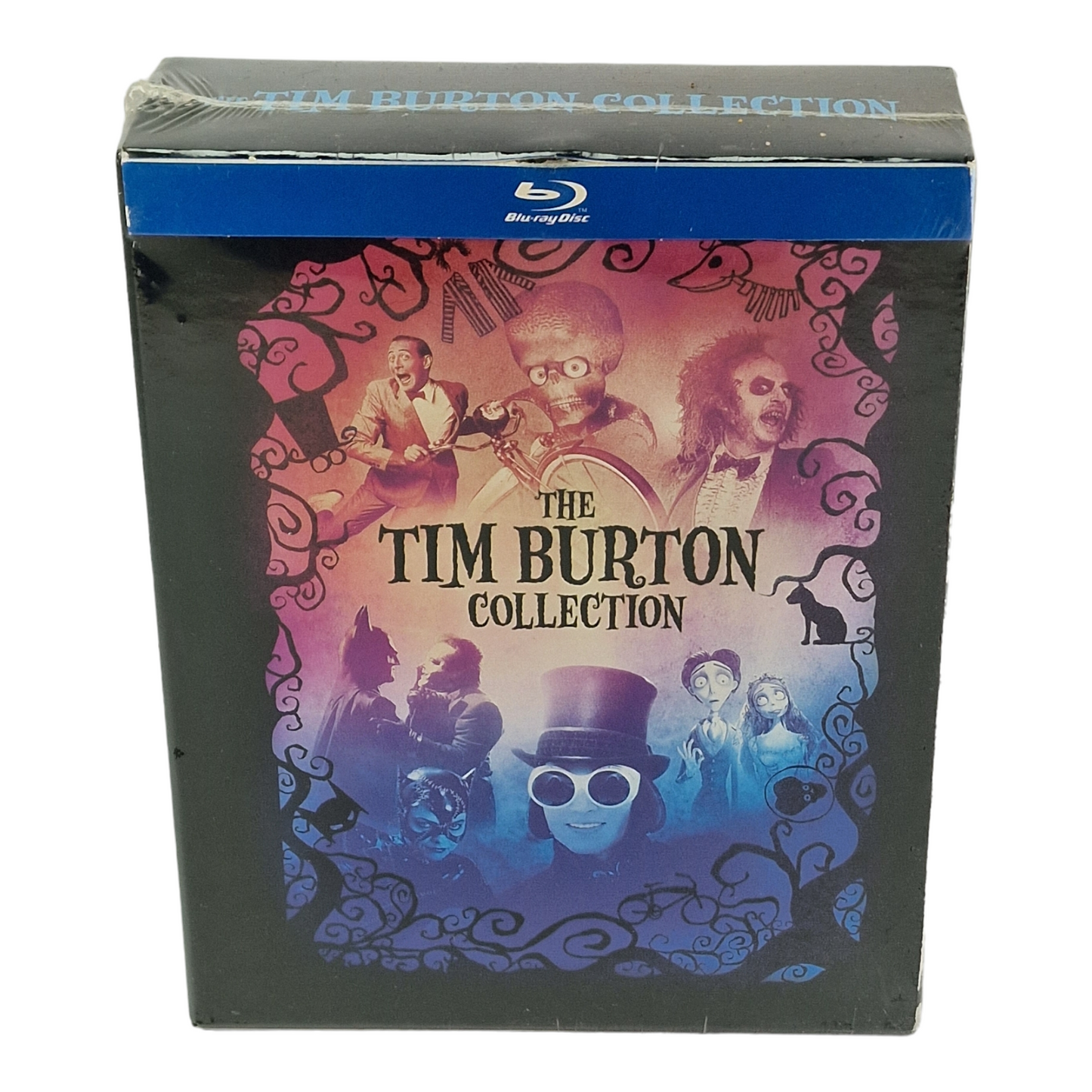 Tim Burton Collection Blu-ray 7 films avec livre US import Zone libre ____FR