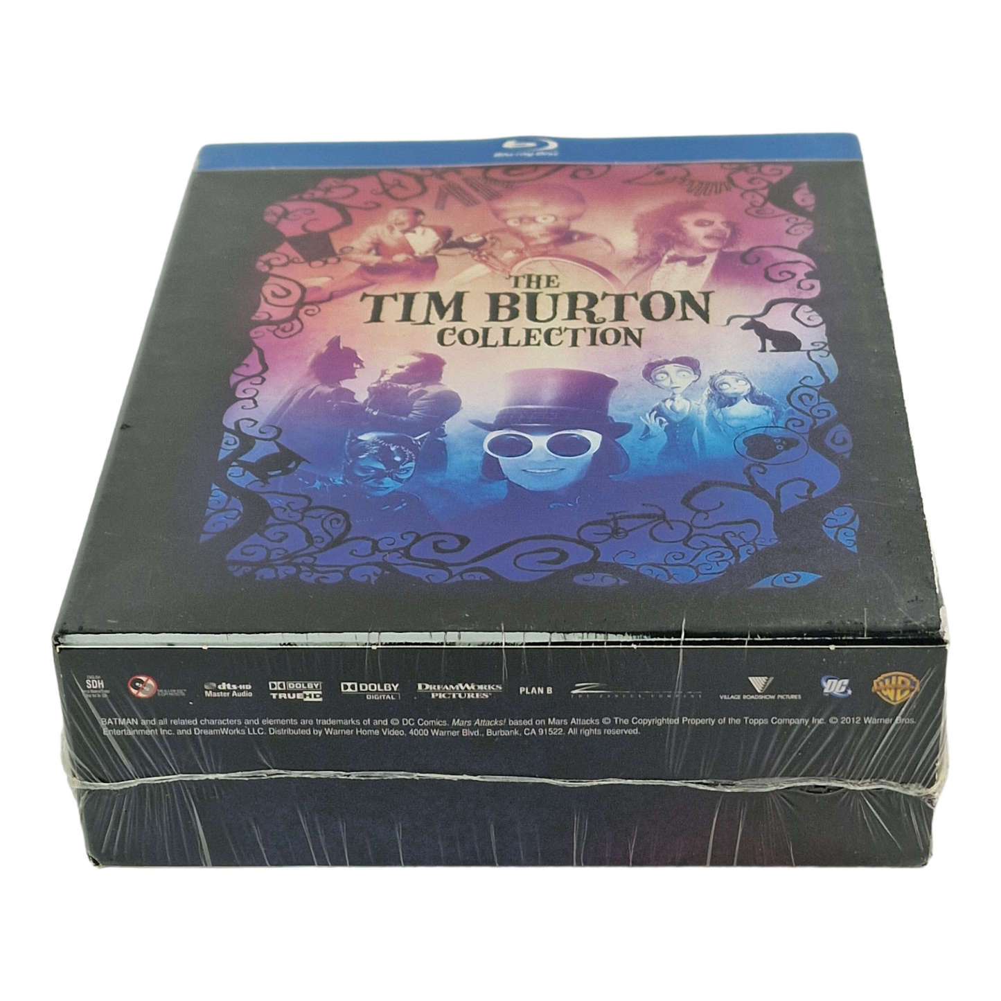 Tim Burton Collection Blu-ray 7 films avec livre US import Zone libre ____FR