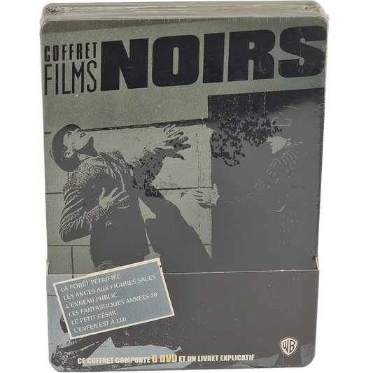La Collection Films Noirs 8 X DVD Boîtier métal Édt Collector Limité 2010 +Livre