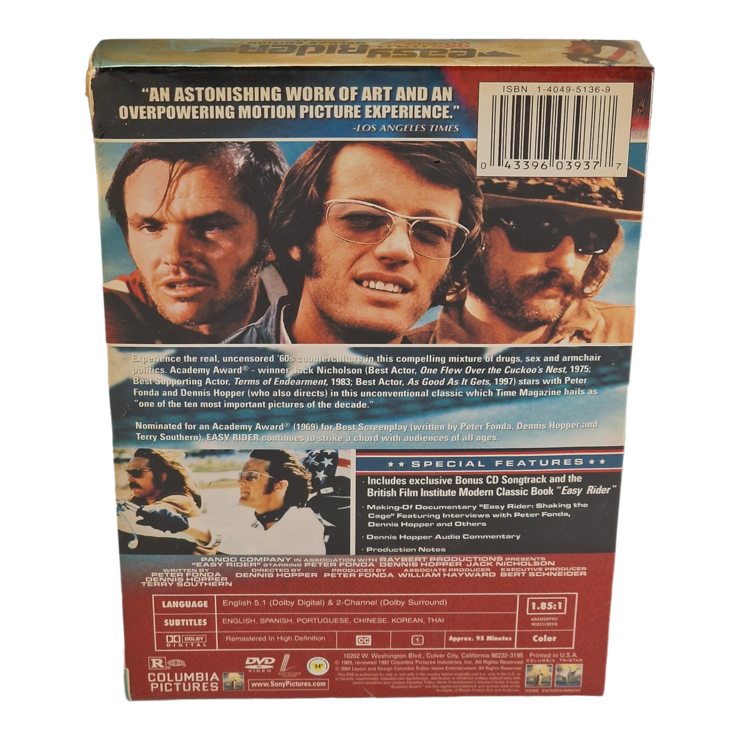 Easy Rider DVD Édition de luxe du 35e anniversaire Region 1 VO